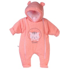 La Bortini Baby Overall Wagenanzug mit Kapuze Outdoor-Overalls fur Madchen Детский комбинезон для детской коляски с капюшоном уличный комбинезон для девочек