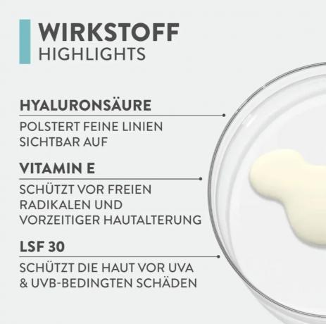 Judith Williams Hyaluron Aktiv fluid SPF 30, 50ml, Флюид для лица с гиалуроновой кислотой, увлажняющий, защита от солнца, лёгкий дневной крем, 50 мл