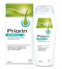 Priorin SET: Shampoo 200ml + Mask 180ml + Liquid spray 50ml, Набор для роста волос и против выпадения: шампунь 200 мл + маска 180 мл + спрей Liquid 50 мл, укрепление и объём, против истончения, для мужчин и женщин