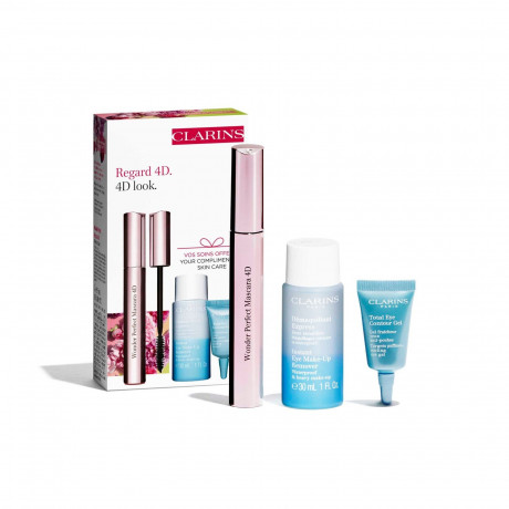Clarins Wonder Perfect Mascara 4D Set  Набор туши для ресниц Wonder Perfect 4D