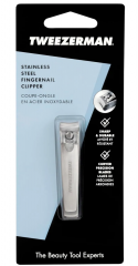 Tweezerman Nagelknipser Combo Clipper Set, Кусачки для ногтей (книпсер), нержавеющая сталь, прямая режущая кромка, серебристый