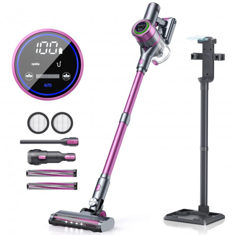 oyajia oyajia Akku-Hand-und Stielstaubsauger Smart 6 in 1 Kabellos Akkusauger 25,9V Ladestation Halterung 2-in-1, 265,00 W, beutellos, 25kPA mit 50 Min. Laufzeit fur Hartboden, Teppich, Tierhaare Grun Беспроводной ручной и стержневой пылесос oyajia Беспр