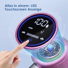 oyajia oyajia Akku-Hand-und Stielstaubsauger Smart 6 in 1 Kabellos Akkusauger 25,9V Ladestation  Halterung 2-in-1, 265,00 W, beutellos, 25kPA mit 50 Min. Laufzeit fur Hartboden, Teppich, Tierhaare Grun Беспроводной ручной и стержневой пылесос oyajia Беспр