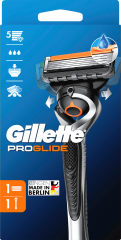 GILLETTE Rasierer, ProGlide, 1 St, Джилетт Набор для бритья ProGlide: станок и 1 сменная кассета, 1 набор