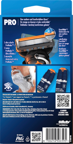 GILLETTE Rasierer, ProGlide, 1 St, Джилетт Набор для бритья ProGlide: станок и 1 сменная кассета, 1 набор