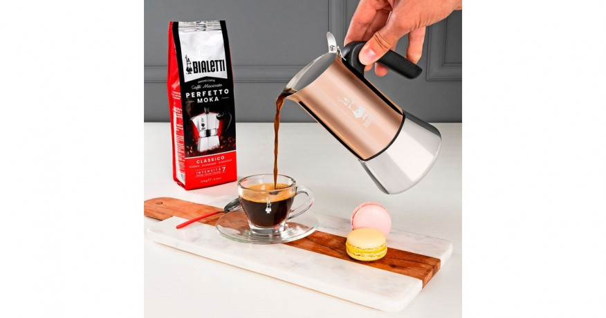 Bialetti Bialetti Venus, Espressomaschine kupfer/silber, 4 Tassen  kupfer, silber Bialetti Venus, кофемашина для эспрессо медь/серебро, 4 чашки