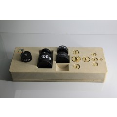 Wissner aktiv lernen Gewichtssatz 1kg 12 Gewichte im RE-Wood-Block Набор гирь 1 кг 12 гирь в блоке RE-Wood