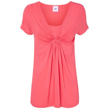 mama licious MLADDIE Stillshirt Sunkist Coral