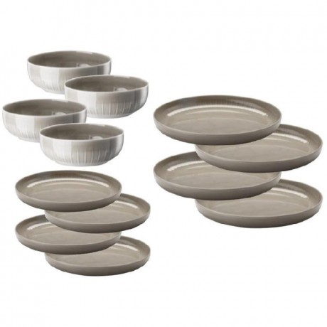 Arzberg Arzberg Joyn Grau Set 12-tlg. Arzberg Joyn Grey Set 12 предм.