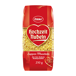 Zabler Hochzeit Nudeln Суп с мидиями 250г