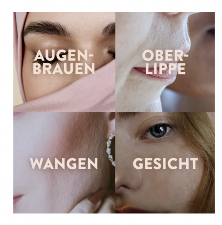 Veet EXPERT Kaltwachsstreifen Gesicht, alle Hauttypen Восковые полоски EXPERT холодного действия для лица, подходят для всех типов кожи.