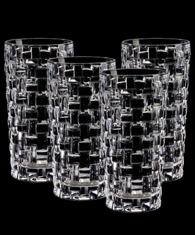 Nachtmann Bossa Nova Longdrink Glas Set, Нахтман Босса Нова Набор стаканов для коктейлей, 395 мл, 4 шт