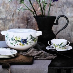 Rosenthal Rosenthal Brillance Fleurs des Alpes Suppen-Untertasse 18,5 cm Блюдце для супа Rosenthal Brillance Fleurs des Alpes 18,5 см