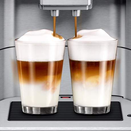 SIEMENS SIEMENS Kaffeevollautomat Kaffeevollautomat EQ.6 plus Milch-Aufschaumduse Doppeltassenfunktion, Kaffeeautomat Cafemaschine Kaffeemaschine mi Mahlwerk Vollautomat Cafe  Полностью автоматическая кофемашина SIEMENS, полностью автоматическая кофемашин