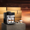 SIEMENS SIEMENS Kaffeevollautomat Kaffeevollautomat EQ.6 plus Milch-Aufschaumduse Doppeltassenfunktion, Kaffeeautomat Cafemaschine Kaffeemaschine mi Mahlwerk Vollautomat Cafe  Полностью автоматическая кофемашина SIEMENS, полностью автоматическая кофемашин