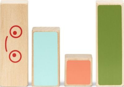 Micki Mini Holz-Bauklotze Деревянные мини-блоки