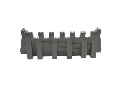 LEGO Lego MOC Mittelalter Mauer und Eckteile Ritter Burg - grau  - 136 Teile - neu Lego MOC средневековые стены и угловые части рыцарского замка - серый - 136 деталей - новый