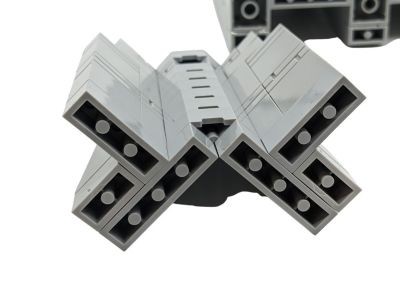 LEGO Lego MOC Mittelalter Mauer und Eckteile Ritter Burg - grau  - 136 Teile - neu Lego MOC средневековые стены и угловые части рыцарского замка - серый - 136 деталей - новый