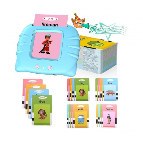 Vicabo Lernspielzeug Lernkarten Sprechende Flash-Karten Baby Kinder Spielzeug Lernspiele fur Kinder Развивающие игрушки Флэш-карты Говорящие флеш-карты Детские игрушки Развивающие игры для детей