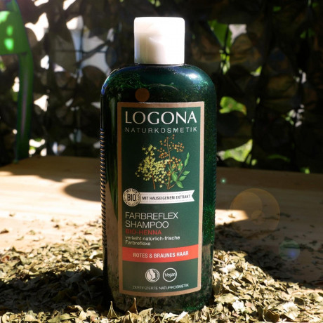 Logona Colour Care Shampoo Henna, 250ml Шампунь с органической хной, 250 мл