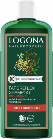 Logona Colour Care Shampoo Henna, 250ml Шампунь с органической хной, 250 мл