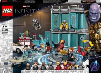 LEGO LEGO Marvel Super Heroes 76216 Iron Mans Werkstatt LEGO Marvel Super Heroes 76216 Мастерская Железного человека