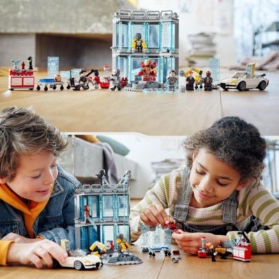 LEGO LEGO Marvel Super Heroes 76216 Iron Mans Werkstatt LEGO Marvel Super Heroes 76216 Мастерская Железного человека