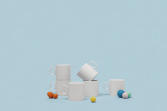 Rosenthal Rosenthal Becher-Set 6-tlg. LOFT WEISS Weiss Набор чашек Rosenthal, 6 предметов. ЛОФТ БЕЛЫЙ