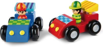 Orange Tree Toys Holzspielzeug Rennauto Set (46030) Набор деревянных игрушечных гоночных автомобилей (46030)