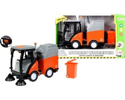 Toi-Toys Spielfahrzeug Strassenkehrmaschine (mit Licht Sound) Игрушечная подметальная машина (со светом и звуком)