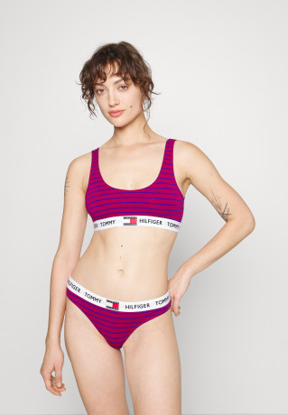 Tommy Hilfiger BRALETTE PRINT Bustier italian wine ПРИНТ БРАЛЕТТ Бюстье итальянское вино