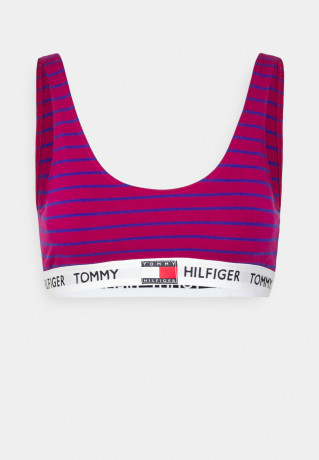 Tommy Hilfiger BRALETTE PRINT Bustier italian wine ПРИНТ БРАЛЕТТ Бюстье итальянское вино