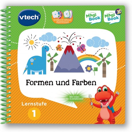 Vtech MagiBook-Lernbuch-Bundle: 3 Bucher der Lernstufe 1 (Tierbabys 3D Комплект учебных книг MagiBook: 3 книги уровня 1 (дети животных 3D
