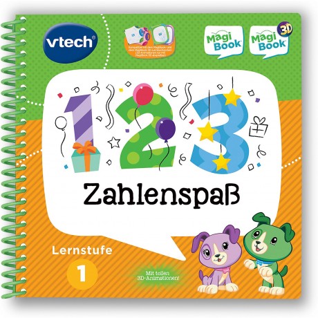 Vtech MagiBook-Lernbuch-Bundle: 3 Bucher der Lernstufe 1 (Tierbabys 3D Комплект учебных книг MagiBook: 3 книги уровня 1 (дети животных 3D