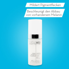 JEAN D'ARCEL Dermal Whitening Concentrate ARCELMED  Pigmentflecken Konzentrat verbessert das Aufhellen der Haut.  Dermal Whitening Concentrate ARCELMED концентрат пигментных пятен улучшает отбеливание кожи.