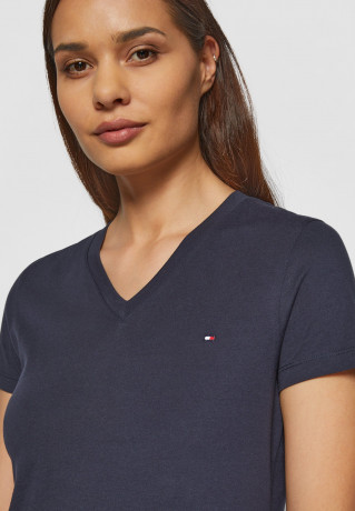 Tommy Hilfiger HERITAGE Basic T-shirt marine НАСЛЕДИЕ Базовая футболка морской