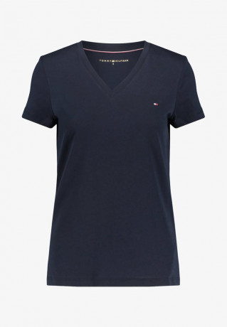 Tommy Hilfiger HERITAGE Basic T-shirt marine НАСЛЕДИЕ Базовая футболка морской