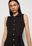 Tommy Hilfiger SLM COLLR DTAIL MIDI DRS NS Shirt dress black SLM COLLR DTAIL MIDI DRS NS Платье-рубашка черный