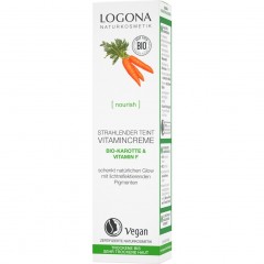 Logona Strahlender Teint Vitamincreme Bio-Karotte &amp; Vitamin F  Сияющий цвет лица Витаминный крем с органической морковью и витамином F