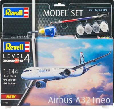 Revell Model Set Airbus A321 Neo 1:144 Набор моделей Airbus A321 Neo 1:144