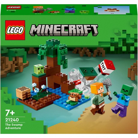 LEGO LEGO Minecraft 21240 Das Sumpfabenteuer LEGO Minecraft 21240 Болотное приключение