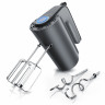 Arendo Arendo Handmixer, 350 W, aus Edelstahl mit Turbostaste, Handruhrer inkl. 2 Quirle  2 Knethaken  Ручной миксер Arendo, 350 Вт, из нержавеющей стали, с турбо-кнопкой, ручной миксер, в комплекте 2 венчика и 2 крюка для теста.