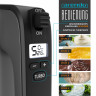 Arendo Arendo Handmixer, 350 W, aus Edelstahl mit Turbostaste, Handruhrer inkl. 2 Quirle  2 Knethaken  Ручной миксер Arendo, 350 Вт, из нержавеющей стали, с турбо-кнопкой, ручной миксер, в комплекте 2 венчика и 2 крюка для теста.