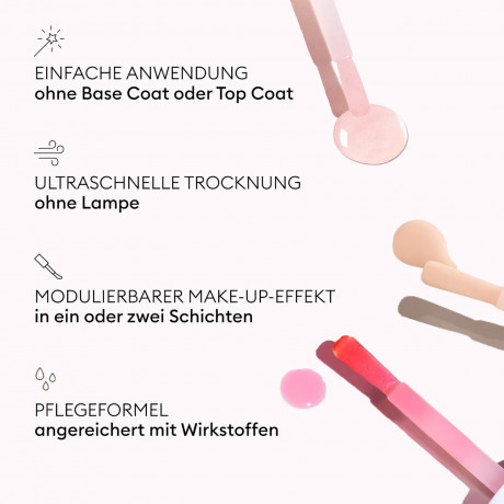 Manucurist Active Glow/Shine/Smooth set, Набор 5 шт х 15 мл лаков для ногтей  укрепление и уход, натуральная формула, эффект здорового блеска, для домашнего маникюра