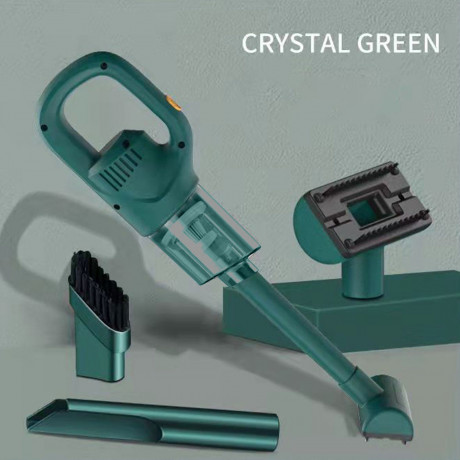 farfi farfi Akku-Handstaubsauger Mini-Staubsauger,wiederaufladbar,hohe Saugleistung Zuhause,Auto,Buro, beutellos, Nennleistung: Max120W Grun Беспроводной ручной пылесос Farfi, мини-пылесос, перезаряжаемый, высокая мощность всасывания, для дома, автомобиля