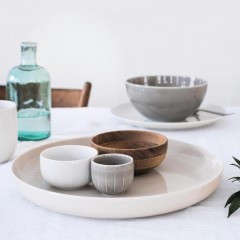 Arzberg Arzberg Joyn Grau Servierschale d: 32 cm / h: 4 cm / 2,0 L Сервировочная тарелка Arzberg Joyn Grey д: 32 см / высота: 4 см / 2,0 л