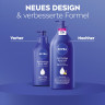 NIVEA Reichhaltige Body Milk Pump-Spender, 625 ml, Нивеа Молочко для тела, гиалуроновая кислота и миндальное масло, 72ч увлажнение, с дозатором, 625 мл