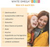 White Omega Vitamin D3K2 Kapseln fгr Kinder, zuckerfrei, 800IE, 45st x 2packs, Витамин D3 K2 с Омега 3 для детей (Германия), мини капсулы из водорослей и натто для костей и иммунитета, DHA, 2 упаковки х 45шт