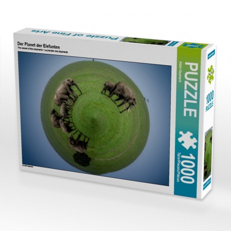 CALVENDO Puzzle CALVENDO Puzzle Der Planet der Elefanten Пазл CALVENDO Puzzle Планета слонов