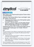 Simplicol Expert  Farb-Fixierer 2st, Фиксатор краски для ткани, закрепление цвета, усиление стойкости, для стирки 40C, 90 мл x 2 штуки